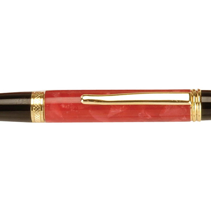 Acrylic Pen Blank - 3/4" x 3/4" x 5" - Color:Ruby